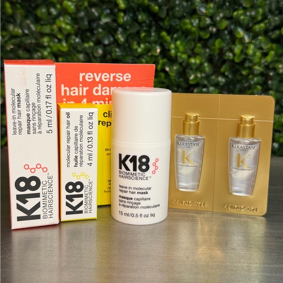 K18 Other - K18 Biomimetic Hairscience Leave-In Repair Mask — White